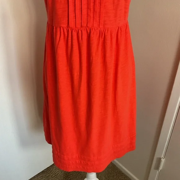 NWT Tommy Bahama Orange Spaghetti Strap Mini Dress Summer Beach Casual Size M - Picture 5 of 10